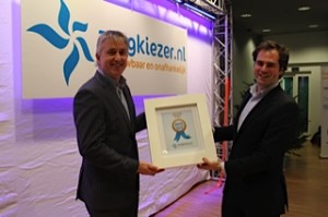 Anderzorg ontvangt ZorgKiezer.nl Award